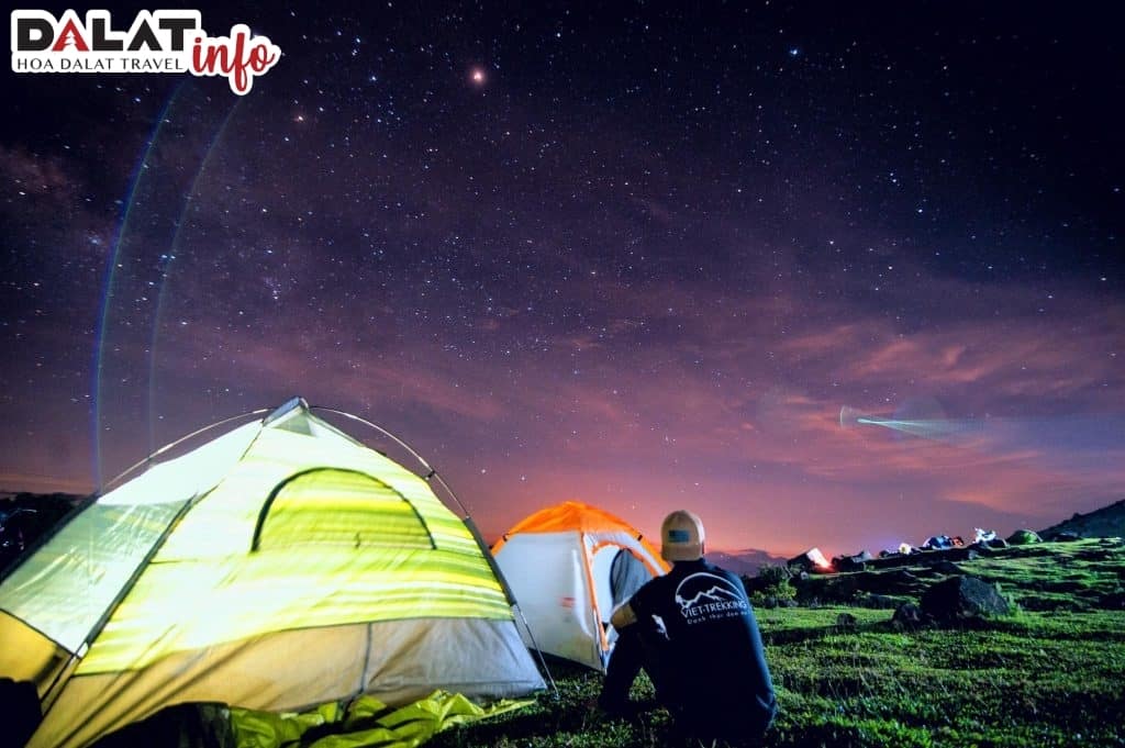 Những đêm cắm trại trên đỉnh Langbiang