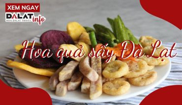 Hoa quả sấy Đà Lạt