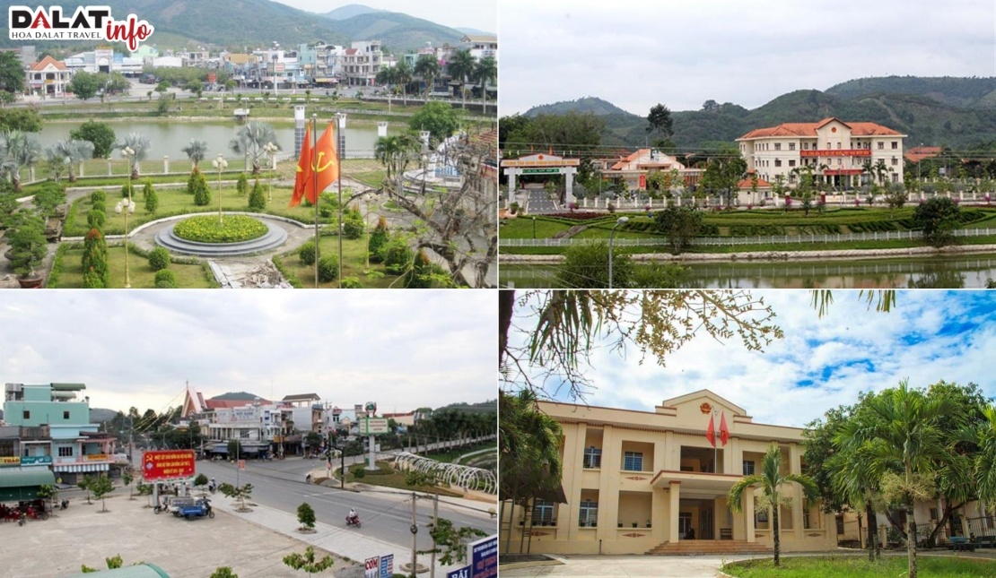 Các trung tâm kinh tế, văn hóa và thương mại của Đạ Huoai
