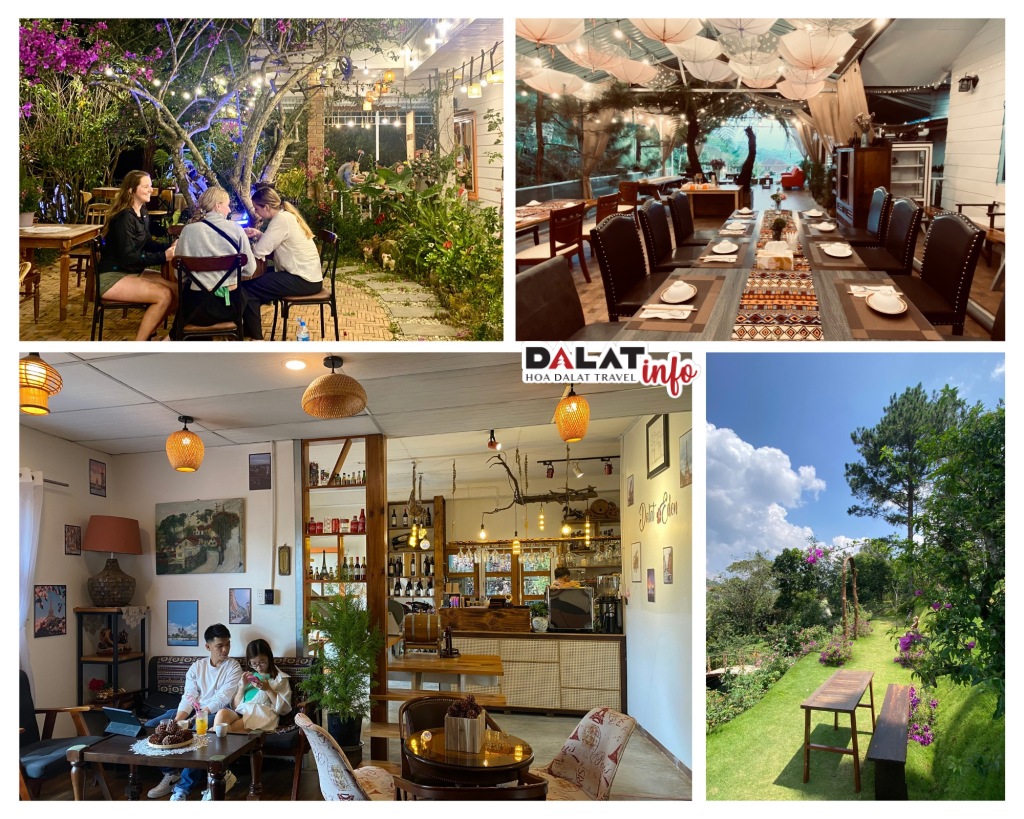 Dalat Eden là một khu tổ hợp vui chơi ăn uống bao gồm quán cafe, nhà hàng, homestay