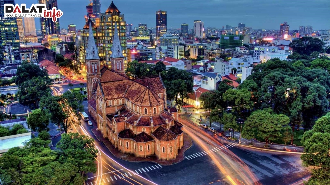 Thành phố Hồ Chí Minh với nhiều địa điểm tham quan du lịch