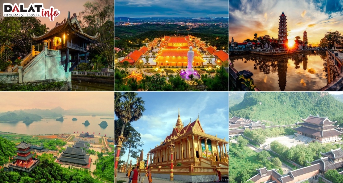 Top những ngôi chùa lớn nhất Việt Nam được du khách yêu thích