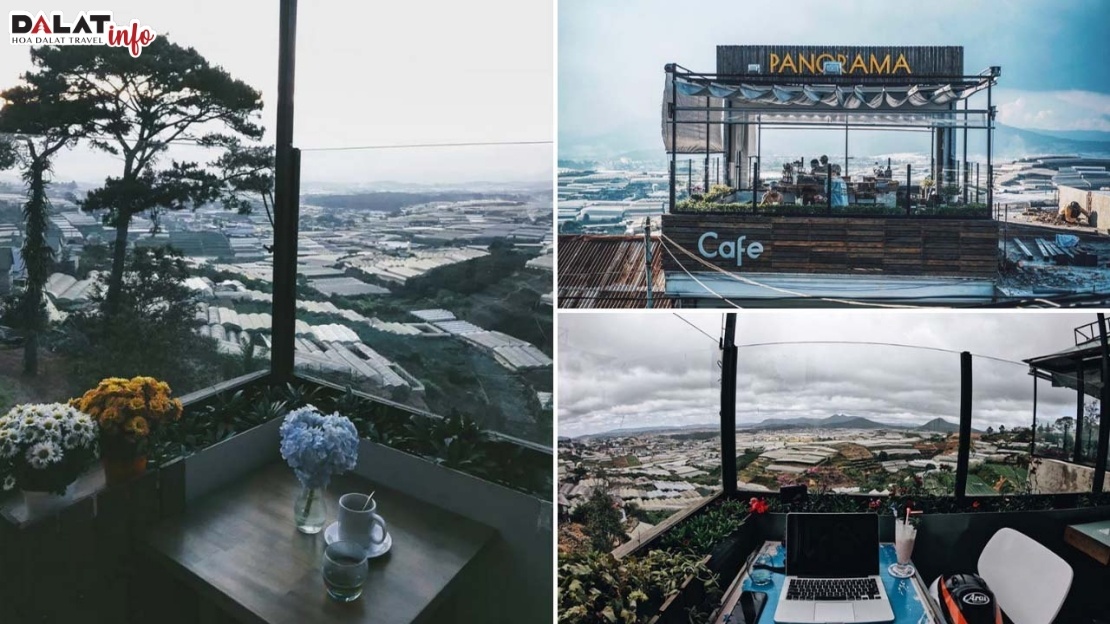 Ngắm bình minh thành phố từ Café Panorama