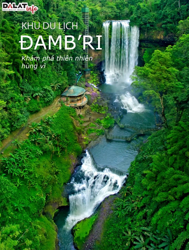 Thiên nhiên hùng vĩ khu du lịch Dambri