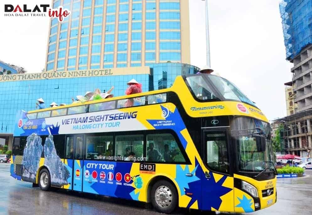 xe buýt Hạ Long