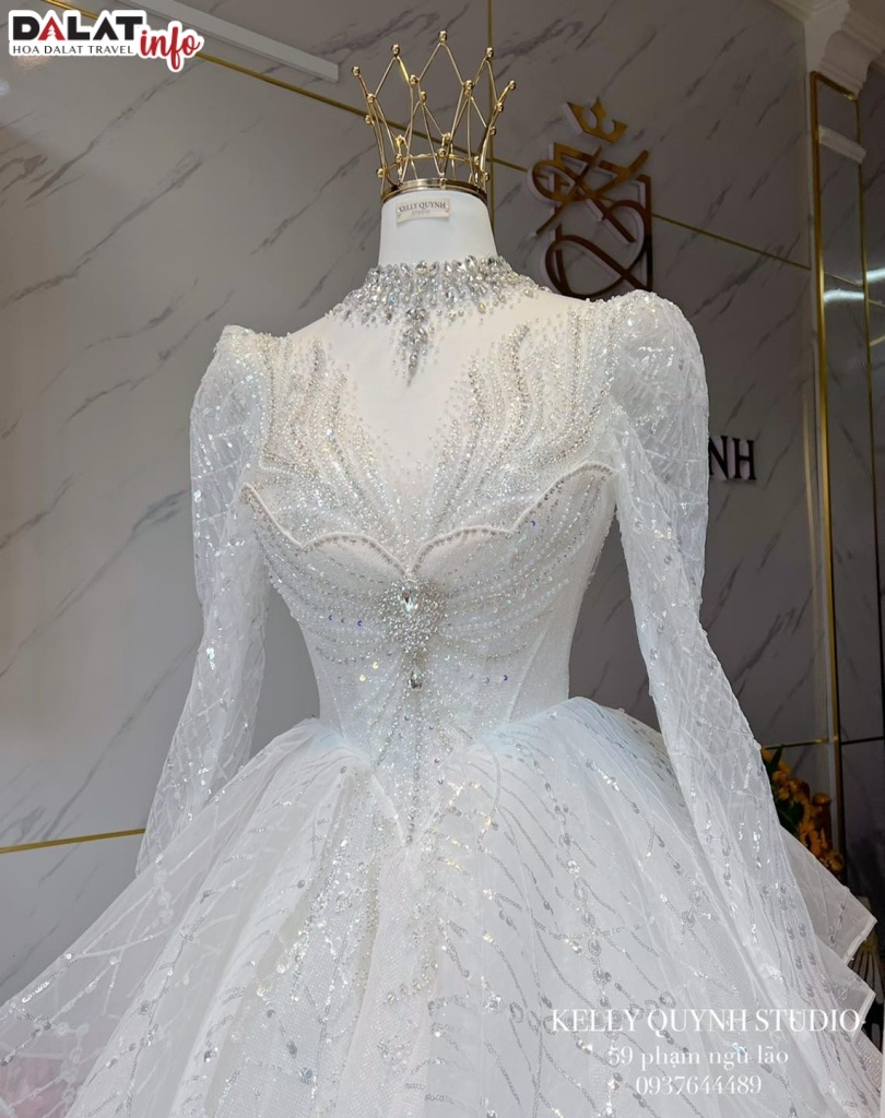 Thuê váy cưới, áo cưới Đà Lạt chất lượng Studio Kelly Quỳnh
