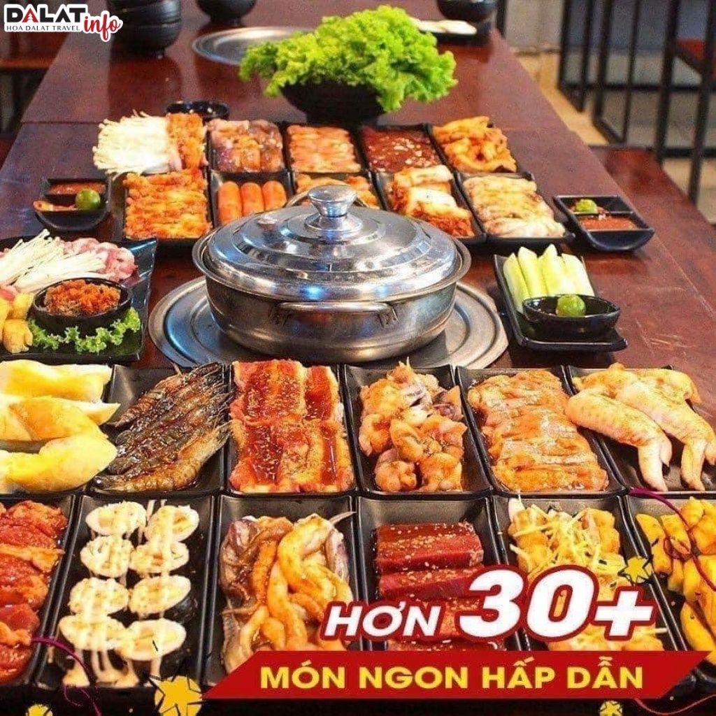 Lẩu nướng Gật Gù Buffet lẩu nướng cực đã