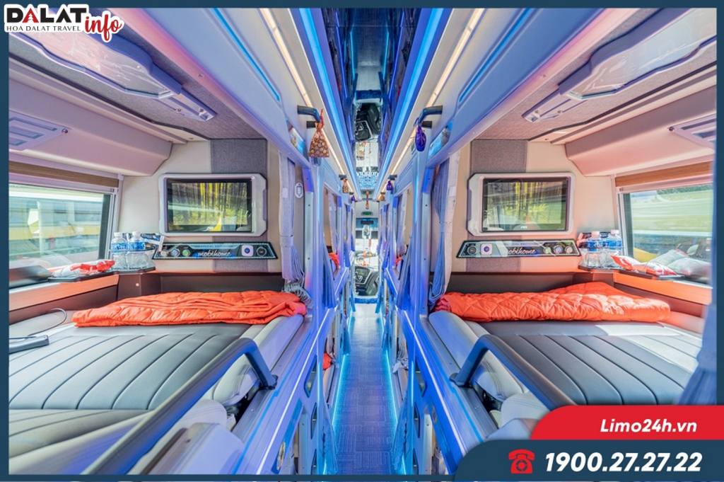 Limo24h – Xe limousine giường nằm đi Đà Lạt