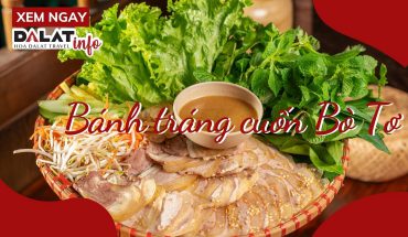 Bánh tráng cuốn Bò Tơ