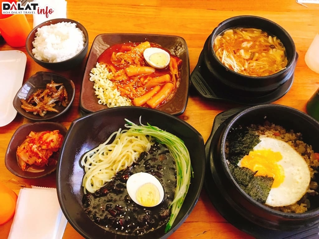 Hancook Korean Fast Food - món Hàn