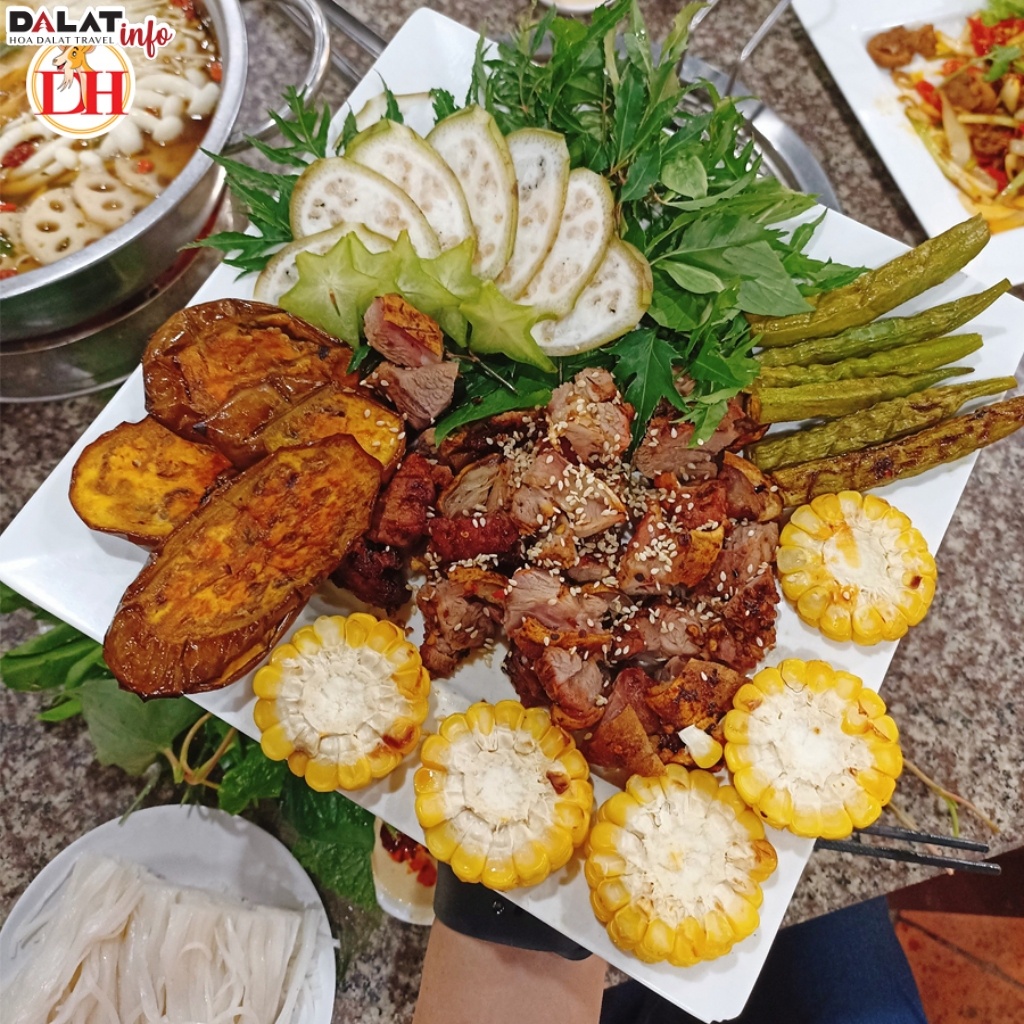 Món ăn ở Lẩu Dê Đồng Hương 2