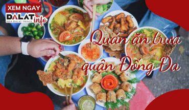 Quán ăn trưa quận Đống Đa