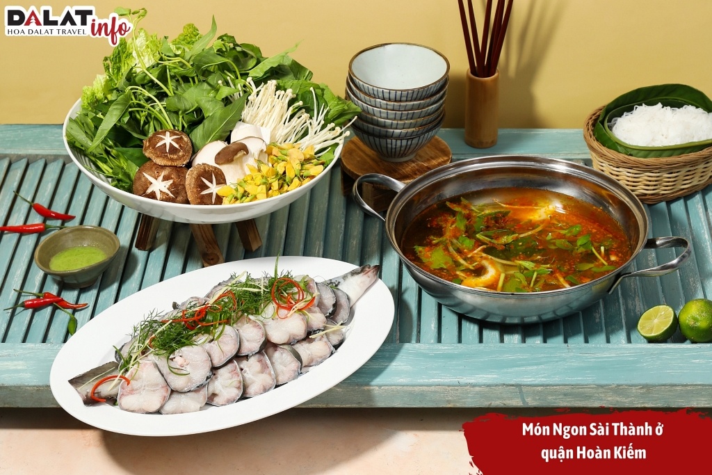 Thực đơn của quán phong phú với nhiều món ăn đặc trưng của ẩm thực Sài Gòn