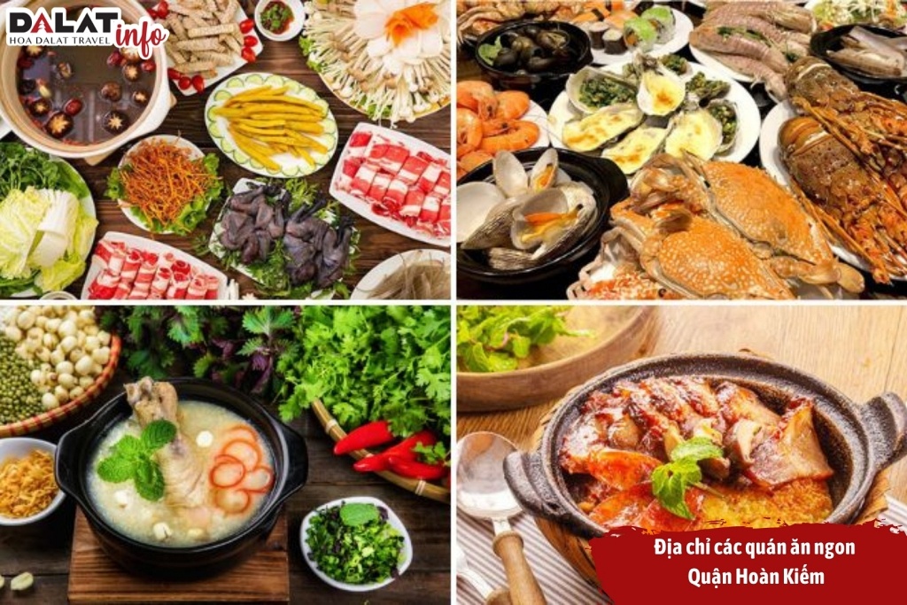 Địa chỉ các quán ăn với đa dạng món ngon quận Hoàn Kiếm Hà Nội
