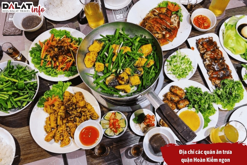Địa chỉ các quán ăn trưa quận Hoàn Kiếm ngon