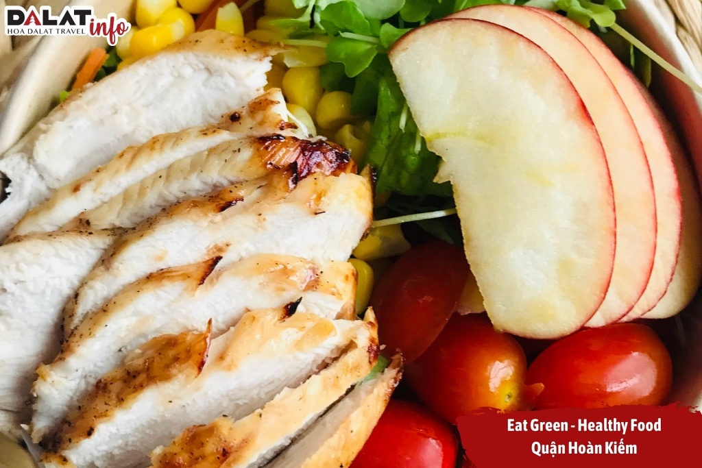 Eat Green Healthy Food với món ngon tốt cho sức khỏe