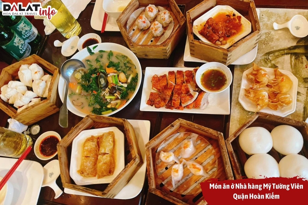 Các món ăn đặc trưng của ẩm thực Trung Hoa của Mỹ Tường Viên 