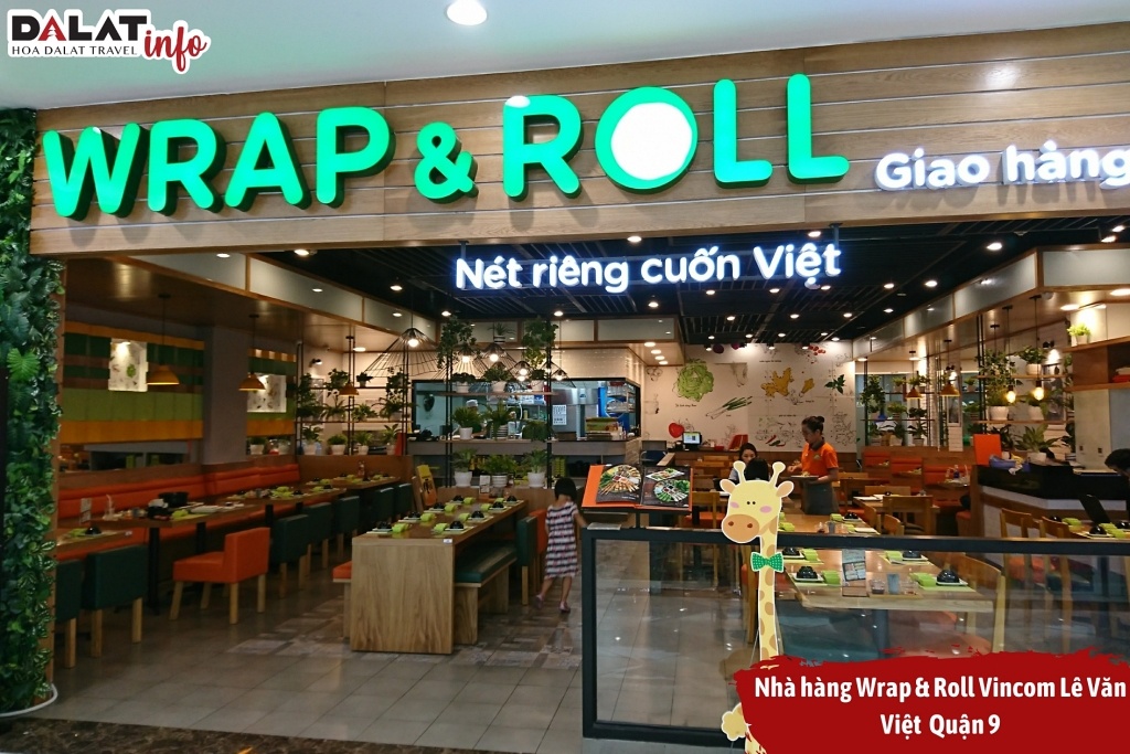 Nhà hàng Wrap & Roll Vincom Lê Văn Việt
