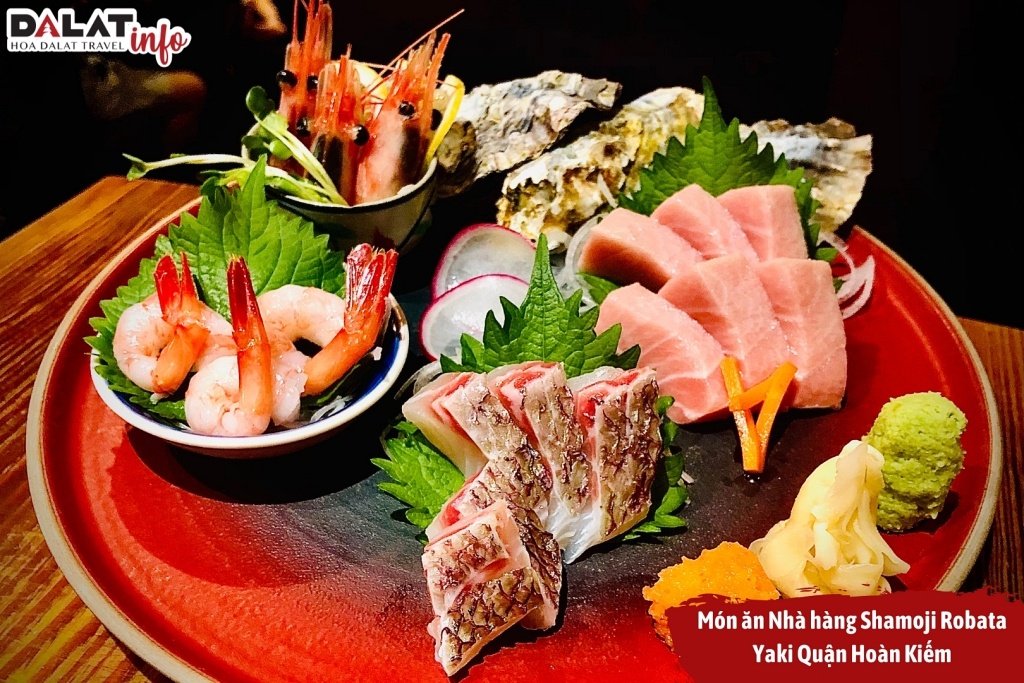 Món Nhật của Shamoji Robata Yaki với hương vị ngon và gần gũi với nguyên bản