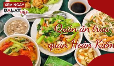 Quán ăn trưa quận Hoàn Kiếm